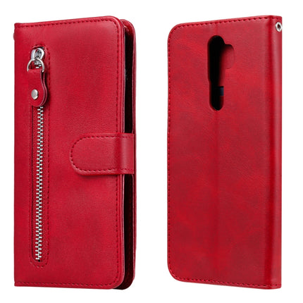 Fashion Calf Texture Zipper Horizontal Flip Leather Case with Holder & Card Slots & Wallet, For OPPO A9 (2020) / A5 (2020), For OPPO A52 / A72 / A92, For OPPO A53 / A53S / A32 / A33, For OPPO Realme 7 Pro