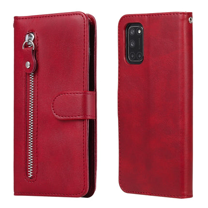 Fashion Calf Texture Zipper Horizontal Flip Leather Case with Holder & Card Slots & Wallet, For OPPO A9 (2020) / A5 (2020), For OPPO A52 / A72 / A92, For OPPO A53 / A53S / A32 / A33, For OPPO Realme 7 Pro