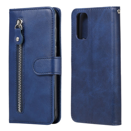 Fashion Calf Texture Zipper Horizontal Flip Leather Case with Holder & Card Slots & Wallet, For OPPO A9 (2020) / A5 (2020), For OPPO A52 / A72 / A92, For OPPO A53 / A53S / A32 / A33, For OPPO Realme 7 Pro