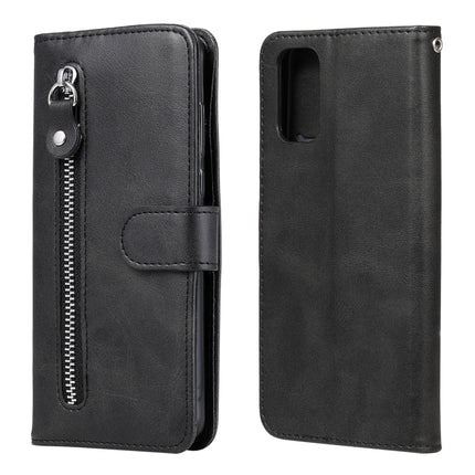 Fashion Calf Texture Zipper Horizontal Flip Leather Case with Holder & Card Slots & Wallet, For OPPO A9 (2020) / A5 (2020), For OPPO A52 / A72 / A92, For OPPO A53 / A53S / A32 / A33, For OPPO Realme 7 Pro