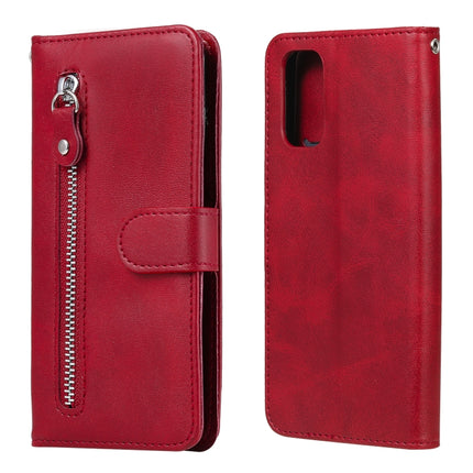 Fashion Calf Texture Zipper Horizontal Flip Leather Case with Holder & Card Slots & Wallet, For OPPO A9 (2020) / A5 (2020), For OPPO A52 / A72 / A92, For OPPO A53 / A53S / A32 / A33, For OPPO Realme 7 Pro