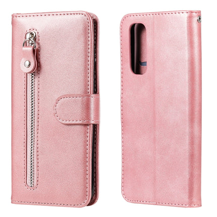 Fashion Calf Texture Zipper Horizontal Flip Leather Case with Holder & Card Slots & Wallet, For OPPO Realme 7, For OPPO Realme C11, For OPPO Realme C15 / C12, For OPPO Reno4 Pro 5G