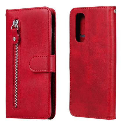 Fashion Calf Texture Zipper Horizontal Flip Leather Case with Holder & Card Slots & Wallet, For OPPO Realme 7, For OPPO Realme C11, For OPPO Realme C15 / C12, For OPPO Reno4 Pro 5G