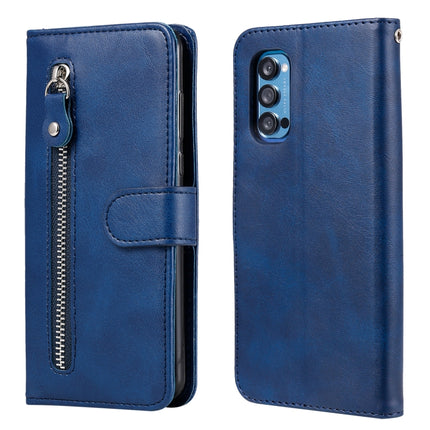 Fashion Calf Texture Zipper Horizontal Flip Leather Case with Holder & Card Slots & Wallet, For OPPO Realme 7, For OPPO Realme C11, For OPPO Realme C15 / C12, For OPPO Reno4 Pro 5G