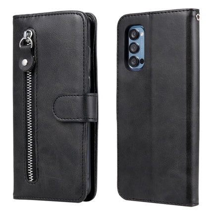 Fashion Calf Texture Zipper Horizontal Flip Leather Case with Holder & Card Slots & Wallet, For OPPO Realme 7, For OPPO Realme C11, For OPPO Realme C15 / C12, For OPPO Reno4 Pro 5G