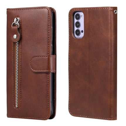 Fashion Calf Texture Zipper Horizontal Flip Leather Case with Holder & Card Slots & Wallet, For OPPO Reno4 5G, For LG K41S / K51S, For LG Velvet, For Motorola Moto G9 Play / Moto E7 Plus