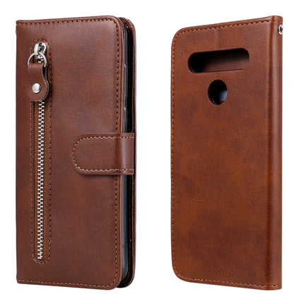 Fashion Calf Texture Zipper Horizontal Flip Leather Case with Holder & Card Slots & Wallet, For OPPO Reno4 5G, For LG K41S / K51S, For LG Velvet, For Motorola Moto G9 Play / Moto E7 Plus