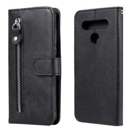 Fashion Calf Texture Zipper Horizontal Flip Leather Case with Holder & Card Slots & Wallet, For OPPO Reno4 5G, For LG K41S / K51S, For LG Velvet, For Motorola Moto G9 Play / Moto E7 Plus