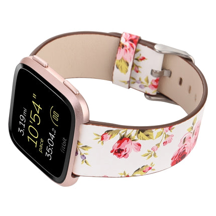 For Fitbit Versa 1 / 2 Flower Pattern Replacement Wrist Strap Watchband
