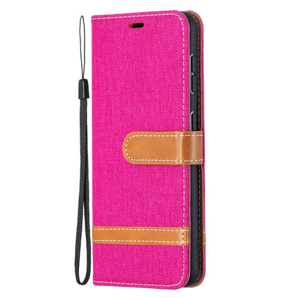Color Matching Denim Texture Horizontal Flip Leather Case with Holder & Card Slots & Wallet & Lanyard, For Samsung Galaxy S21 5G, For Samsung Galaxy S21+ 5G