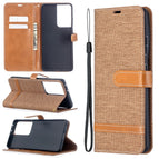 For Samsung Galaxy S21 Ultra 5G / Brown