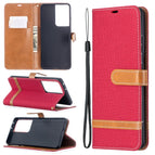 For Samsung Galaxy S21 Ultra 5G / Red