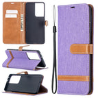 For Samsung Galaxy S21 Ultra 5G / Purple