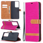 For Samsung Galaxy S21 Ultra 5G / Rose Red