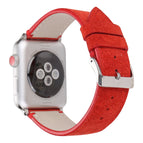 For Apple Watch Series 7 45mm / 6 & SE & 5 & 4 44mm / 3 & 2 & 1 42mm / Red