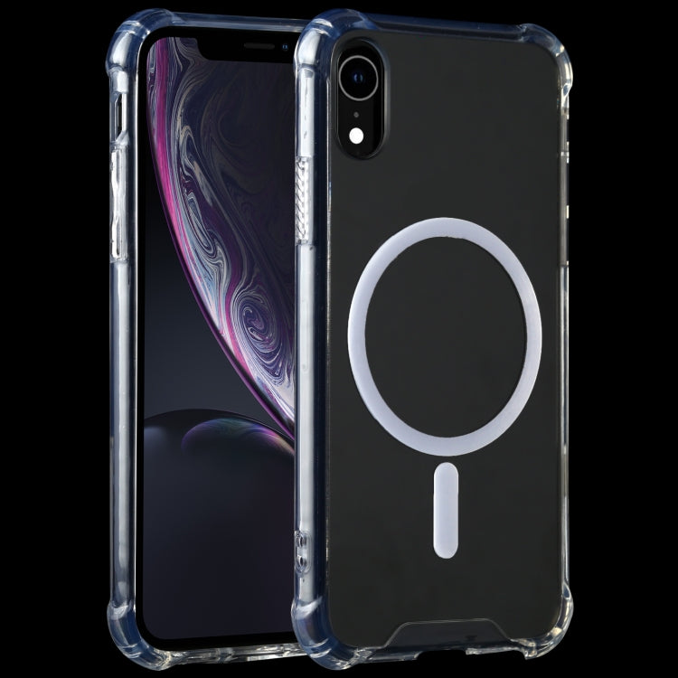 Funda protectora magnética a prueba de golpes con airbag de cuatro esquinas transparente para iPhone XR, para iPhone X/XS, para iPhone XR, para iPhone XS Max