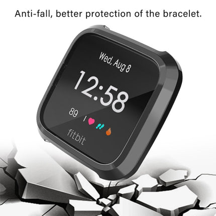 For Fitbit Versa Lite Smart Watch Full Coverage Plating TPU Protective Case