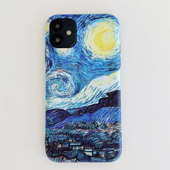 IMD Workmanship TPU Oil Painting Protective Case, For iPhone 11, For iPhone 11 Pro, For iPhone 11 Pro Max, For iPhone 12 mini, For iPhone 12, For iPhone 12 Pro, For iPhone 12 Pro Max