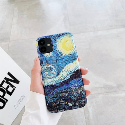 IMD Workmanship TPU Oil Painting Protective Case, For iPhone 11 Pro