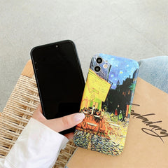 IMD Workmanship TPU Oil Painting Protective Case, For iPhone 11, For iPhone 11 Pro, For iPhone 11 Pro Max, For iPhone 12 mini, For iPhone 12, For iPhone 12 Pro, For iPhone 12 Pro Max