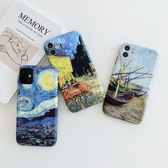 IMD Workmanship TPU Oil Painting Protective Case, For iPhone 11, For iPhone 11 Pro, For iPhone 11 Pro Max, For iPhone 12 mini, For iPhone 12, For iPhone 12 Pro, For iPhone 12 Pro Max