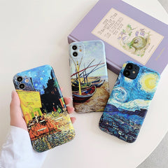 IMD Workmanship TPU Oil Painting Protective Case, For iPhone 11, For iPhone 11 Pro, For iPhone 11 Pro Max, For iPhone 12 mini, For iPhone 12, For iPhone 12 Pro, For iPhone 12 Pro Max