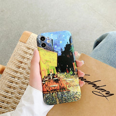 IMD Workmanship TPU Oil Painting Protective Case, For iPhone 11, For iPhone 11 Pro, For iPhone 11 Pro Max, For iPhone 12 mini, For iPhone 12, For iPhone 12 Pro, For iPhone 12 Pro Max