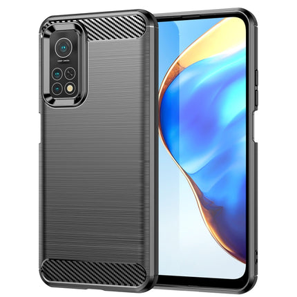 Brushed Texture Carbon Fiber TPU Case, For Xiaomi Mi 10T Pro 5G, For Xiaomi Poco C3, For Xiaomi Poco X3 NFC, For Xiaomi Redmi 9A, For Xiaomi Redmi 9C, For Xiaomi Redmi K30 Ultra