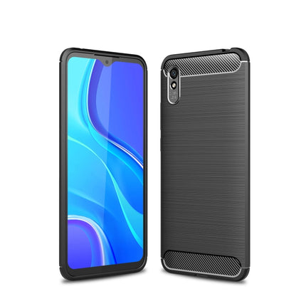 Brushed Texture Carbon Fiber TPU Case, For Xiaomi Mi 10T Pro 5G, For Xiaomi Poco C3, For Xiaomi Poco X3 NFC, For Xiaomi Redmi 9A, For Xiaomi Redmi 9C, For Xiaomi Redmi K30 Ultra