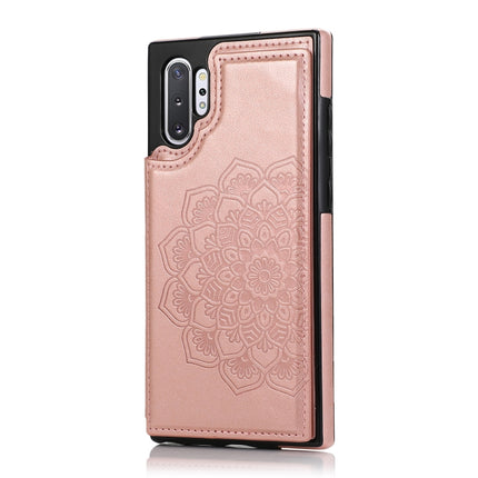 Double Buckle Mandala Pattern PU+TPU Protective Case with Card Slots & Holder & Photo Frame, For Samsung Galaxy Note 10 Plus, For Samsung Galaxy Note20, For Samsung Galaxy S9, For Samsung Galaxy S9 Plus