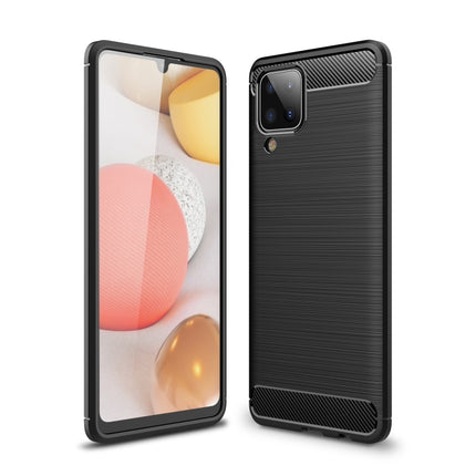 Brushed Texture Carbon Fiber TPU Case, For Samsung Galaxy A02s, For Samsung Galaxy A12, For Motorola Moto G9 Power