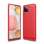 For Samsung Galaxy A12 / Red