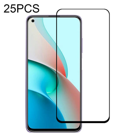 25 PCS Full Glue Full Screen Tempered Glass Film, For LG K92 5G, For OPPO A53 5G / A11s, For Samsung Galaxy A02s, For Samsung Galaxy A12 / A12 Nacho / A13 5G, For vivo X50e 5G, For Xiaomi Redmi Note 9 4G, For Xiaomi Redmi Note 9 5G                     ...