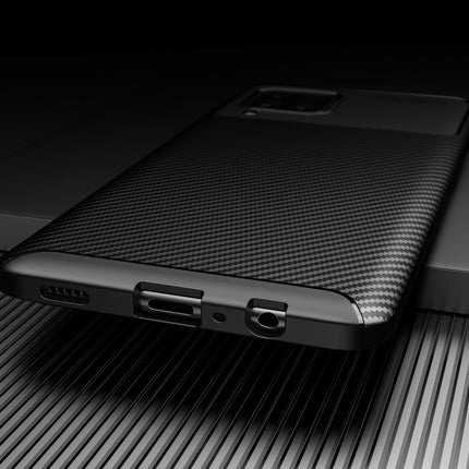 Carbon Fiber Texture Shockproof TPU Case, For Samsung Galaxy A02s, For Samsung Galaxy A12, For Motorola Moto G9 Power