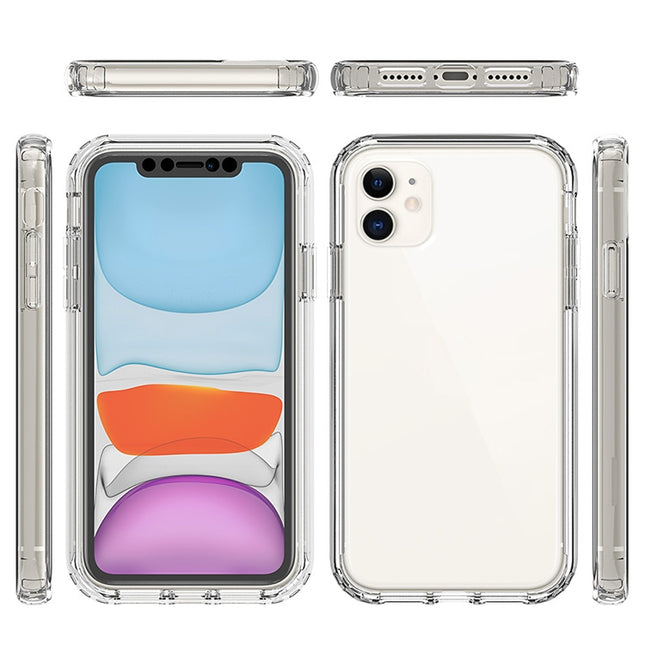 Shockproof  High Transparency Two-color Gradual Change PC+TPU Candy Colors Protective Case, For iPhone 11, For iPhone 11 Pro, For iPhone 11 Pro Max, For iPhone SE 2022 / SE 2020 / 8 / 7, For iPhone 6 Plus / 6s Plus