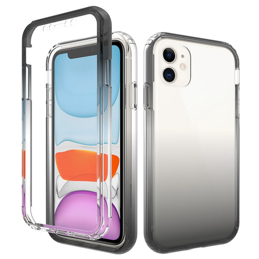 Funda protectora de PC+TPU de dos colores con cambio gradual y alta transparencia a prueba de golpes, para iPhone 11, para iPhone 11 Pro, para iPhone 11 Pro Max, para iPhone SE 2022/SE 2020/8/7, para iPhone 6 Plus/6s Plus, para iPhone 6/6s