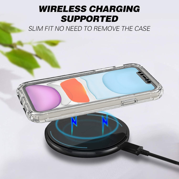 Shockproof  High Transparency Two-color Gradual Change PC+TPU Candy Colors Protective Case, For iPhone 11, For iPhone 11 Pro, For iPhone 11 Pro Max, For iPhone SE 2022 / SE 2020 / 8 / 7, For iPhone 6 Plus / 6s Plus