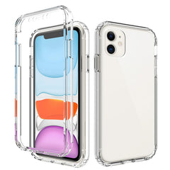 Shockproof  High Transparency Two-color Gradual Change PC+TPU Candy Colors Protective Case, For iPhone 11, For iPhone 11 Pro, For iPhone 11 Pro Max, For iPhone SE 2022 / SE 2020 / 8 / 7, For iPhone 6 Plus / 6s Plus, For iPhone 6 / 6s