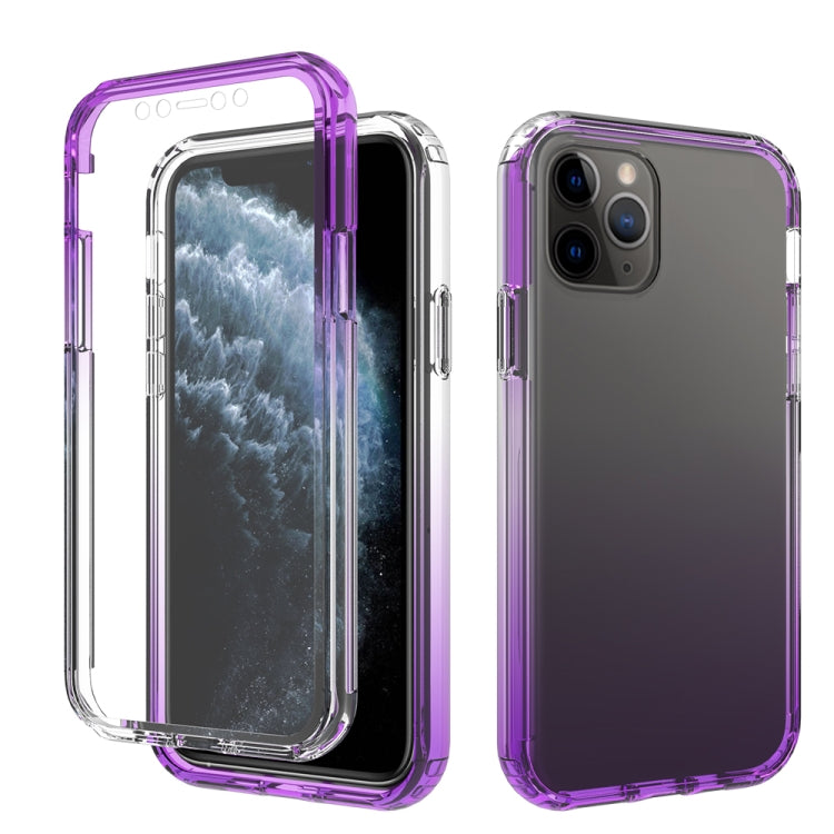 Shockproof  High Transparency Two-color Gradual Change PC+TPU Candy Colors Protective Case, For iPhone 11, For iPhone 11 Pro, For iPhone 11 Pro Max, For iPhone SE 2022 / SE 2020 / 8 / 7, For iPhone 6 Plus / 6s Plus