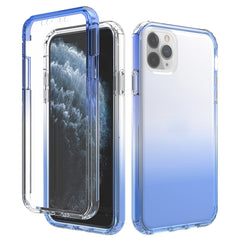 Shockproof  High Transparency Two-color Gradual Change PC+TPU Candy Colors Protective Case, For iPhone 11, For iPhone 11 Pro, For iPhone 11 Pro Max, For iPhone SE 2022 / SE 2020 / 8 / 7, For iPhone 6 Plus / 6s Plus, For iPhone 6 / 6s