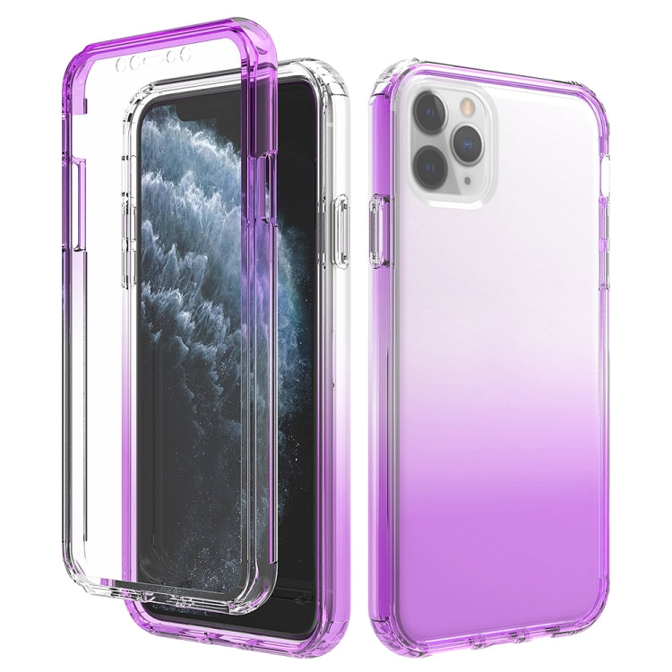 Shockproof  High Transparency Two-color Gradual Change PC+TPU Candy Colors Protective Case, For iPhone 11, For iPhone 11 Pro, For iPhone 11 Pro Max, For iPhone SE 2022 / SE 2020 / 8 / 7, For iPhone 6 Plus / 6s Plus