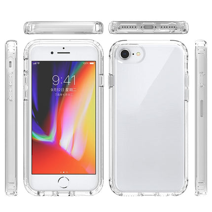 Funda protectora de PC+TPU de dos colores con cambio gradual y alta transparencia a prueba de golpes, para iPhone X/XS, para iPhone XR, para iPhone XS Max, para iPhone 8 Plus/7 Plus