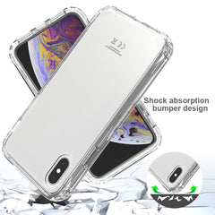 Shockproof  High Transparency Two-color Gradual Change PC+TPU Candy Colors Protective Case, For iPhone X / XS, For iPhone XR, For iPhone XS Max, For iPhone 8 Plus / 7 Plus