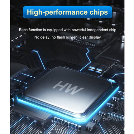 HW-6002 2 In 1 Type-C / USB-C to HDMI + VGA Adapter Converter, HW-6002