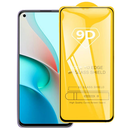 9D Full Glue Full Screen Tempered Glass Film, For Xiaomi Redmi Note 9 4G (1 PC), For Xiaomi Redmi Note 9 5G (1 PC), For Xiaomi Redmi Note 9 Pro 5G (1 PC)