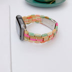 For Apple Watch Series 8&7 41mm / SE 2&6&SE&5&4 40mm / 3&2&1 38mm / Rainbow B