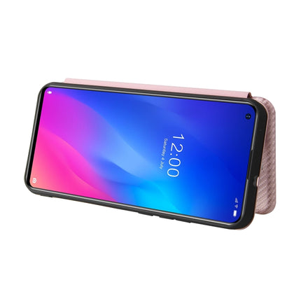 Carbon Fiber Texture Magnetic Horizontal Flip TPU + PC + PU Leather Case with Card Slot, For DOOGEE N30, For Fujitsu Arrows NX9 F-52A, For Motorola Moto G9 Power, For Oukitel WP5 / WP5 Pro, For LG K92 5G