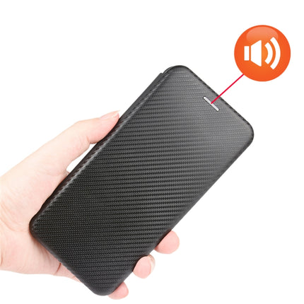 Carbon Fiber Texture Magnetic Horizontal Flip TPU + PC + PU Leather Case with Card Slot, For DOOGEE N30, For Fujitsu Arrows NX9 F-52A, For Motorola Moto G9 Power, For Oukitel WP5 / WP5 Pro, For LG K92 5G