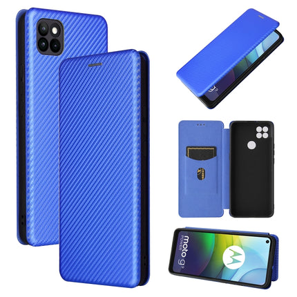 Carbon Fiber Texture Magnetic Horizontal Flip TPU + PC + PU Leather Case with Card Slot, For DOOGEE N30, For Fujitsu Arrows NX9 F-52A, For Motorola Moto G9 Power, For Oukitel WP5 / WP5 Pro, For LG K92 5G