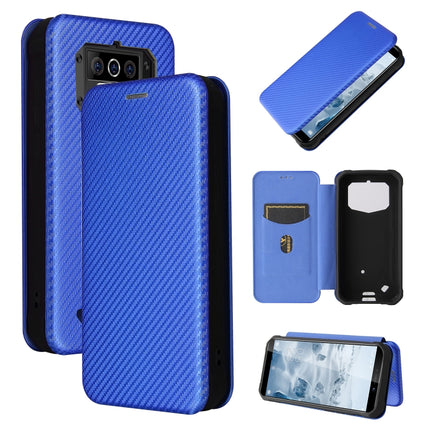 Carbon Fiber Texture Magnetic Horizontal Flip TPU + PC + PU Leather Case with Card Slot, For DOOGEE N30, For Fujitsu Arrows NX9 F-52A, For Motorola Moto G9 Power, For Oukitel WP5 / WP5 Pro, For LG K92 5G
